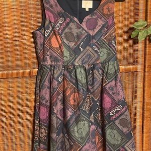 ModCloth To Thrill A Mockingbird Sleeveless Fit & Flare Dress